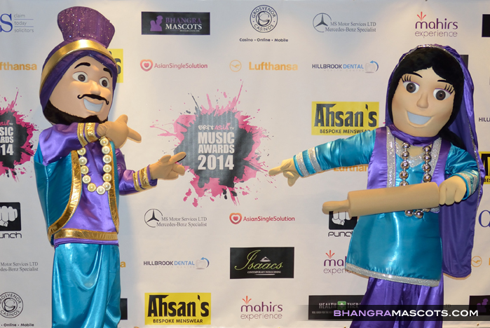 Bhangra Mascots - Brit Asia TV Music Awards 2014