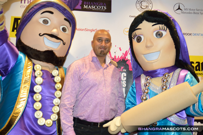 Bhangra Mascots - Brit Asia TV Music Awards 2014