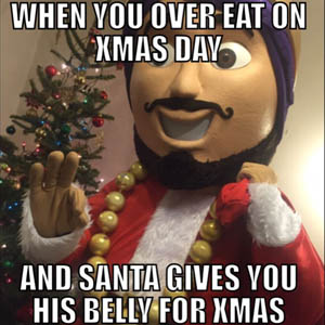 Bhangra Mascots Meme - Over Eat