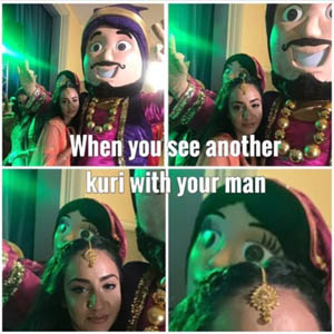 Bhangra Mascots Meme - When you see